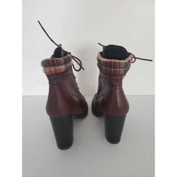 Dolce By Mojo Moxy Women Boots Brown Leather Size 8 - Picture 4 of 7